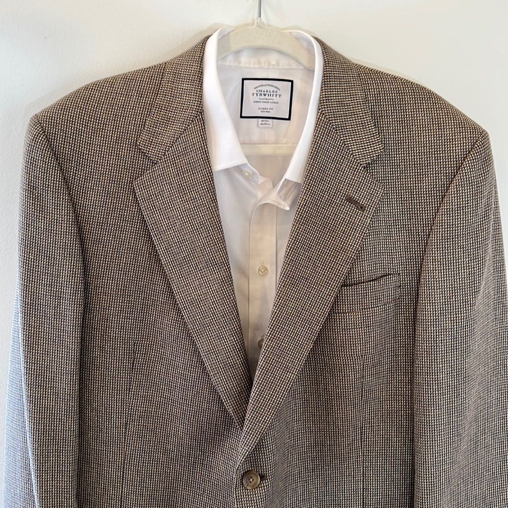 Hart, Shaffner & Marx Men's Sports Coat Gold 44R